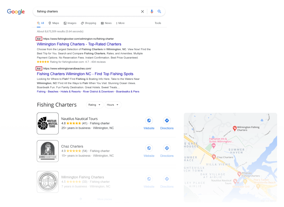 Where Do Local PPC Ads Appear