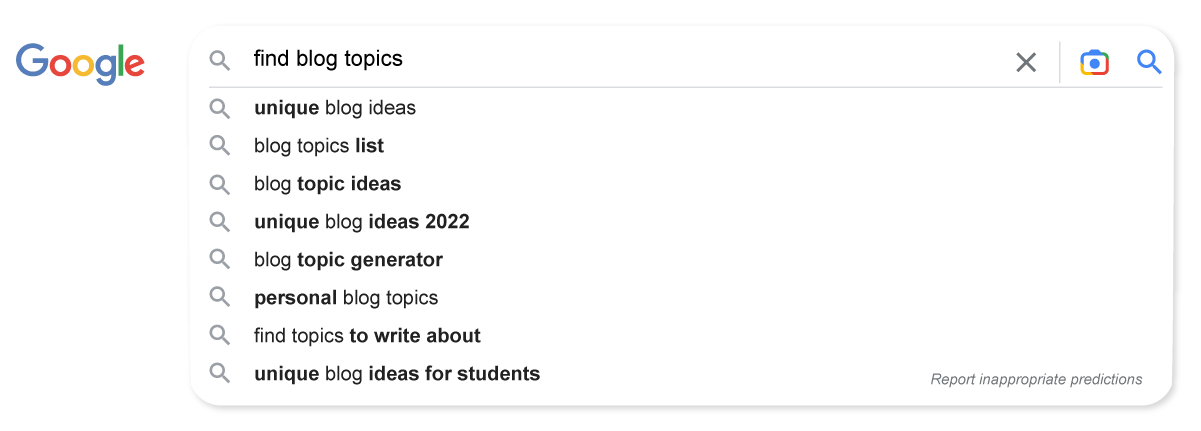 Google Suggest