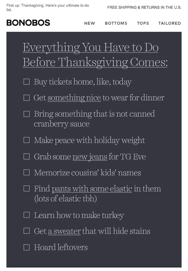 The Interactive To-Do List - Bonobos