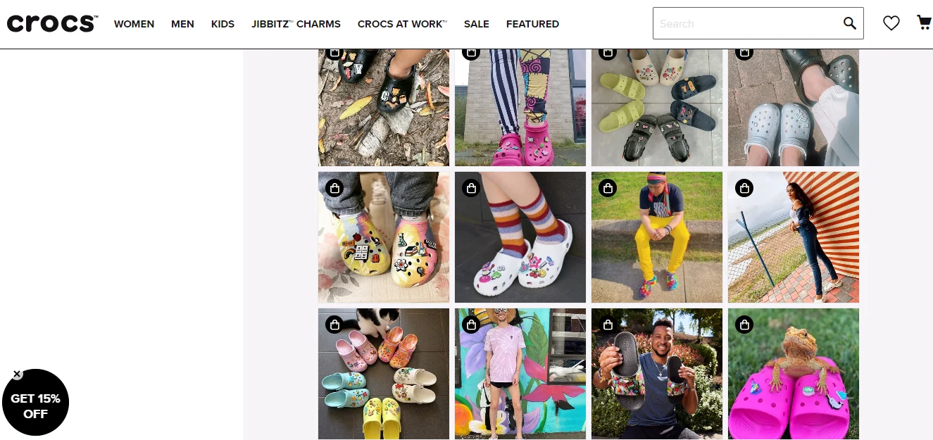 Successful Examples of Brands Utilizing User-generated Video Content: Crocs