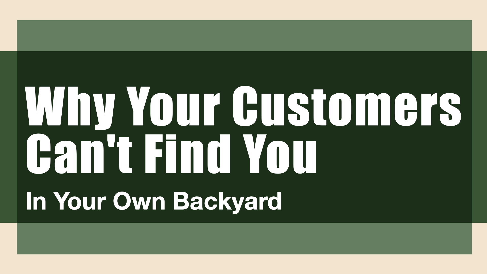 Pest Control: Why your customers can