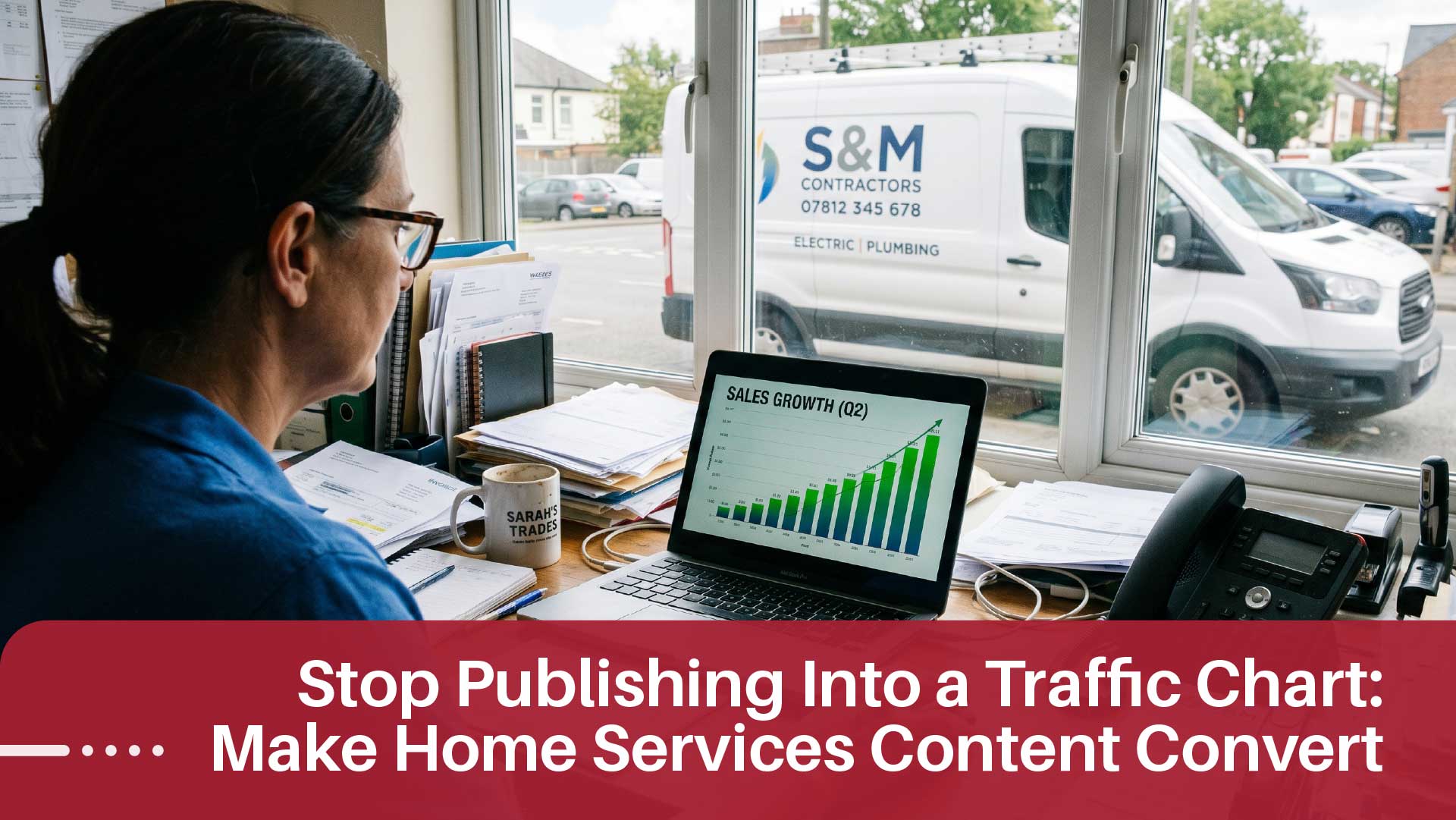 Why Your Blog Gets Read but Never Books a Job (and How to Fix It)