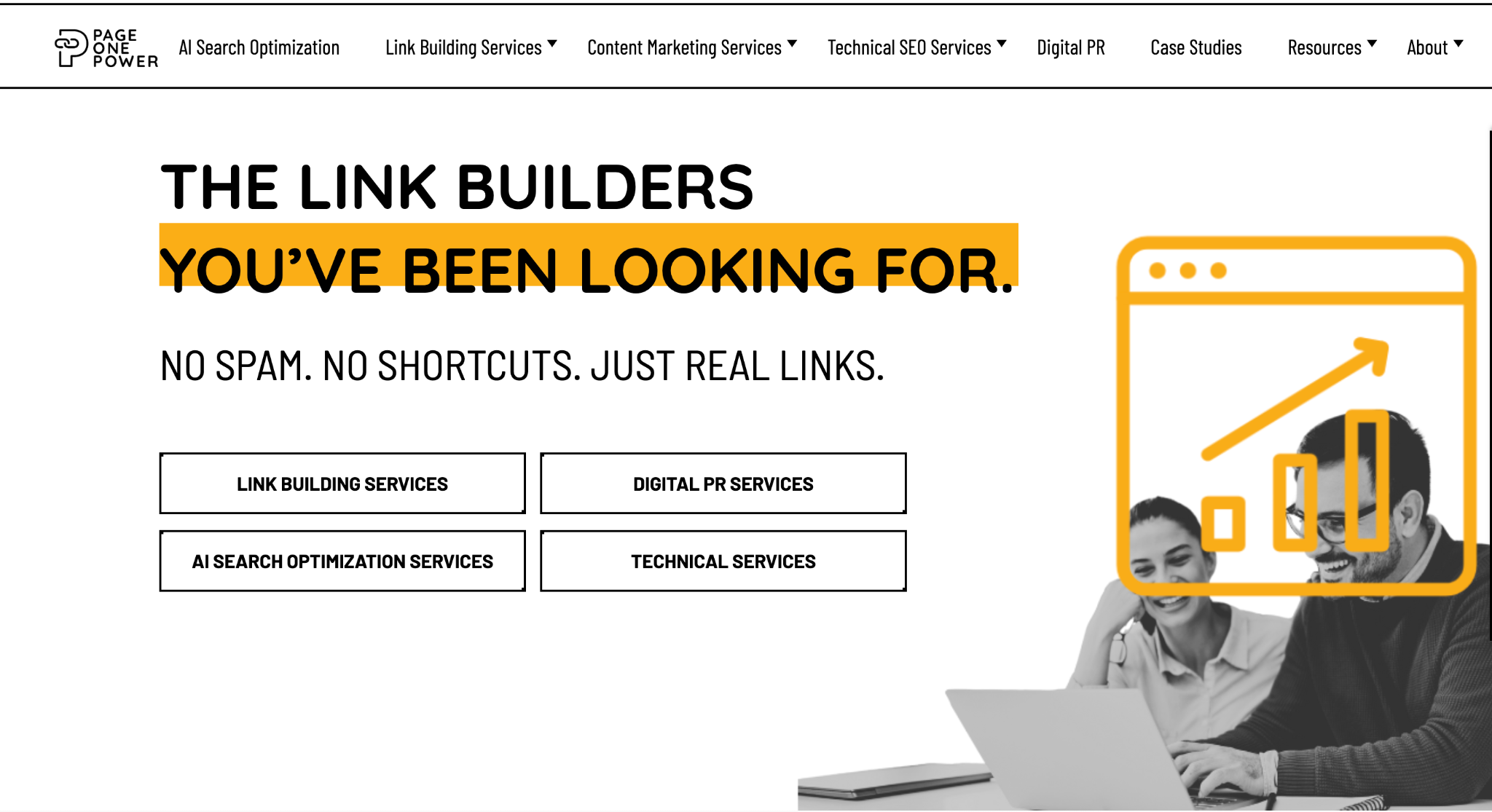 best link building services ai search 4